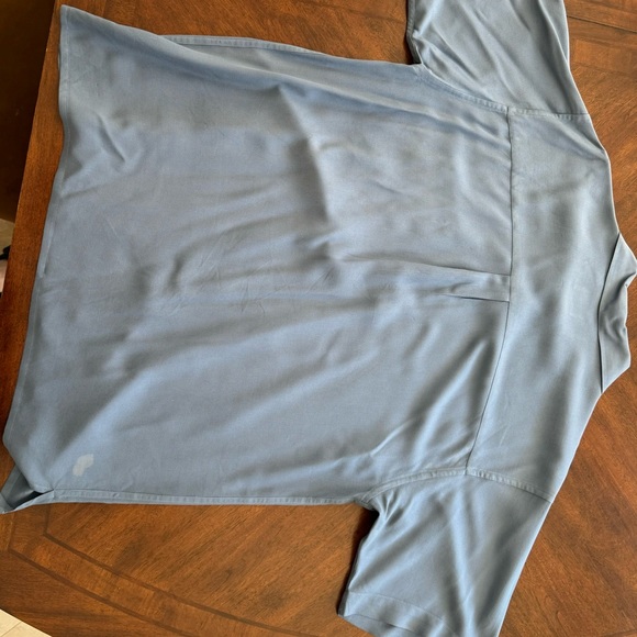 Jos A Bank Short Sleeve Button Down Shirt Grey - Picture 2 of 4